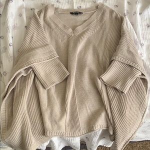 Cute sweater! Cream color